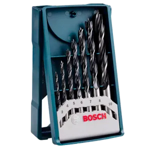 Juego de Mechas para Madera 3 a 10mm Bosch 7pzas